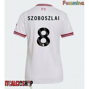 Liverpool Dominik Szoboszlai #8 Seconda Maglia Femmina 2026-27 Manica Corta